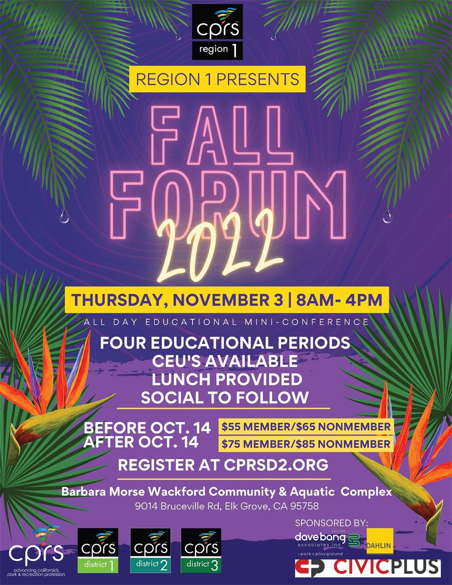 Fall Forum
